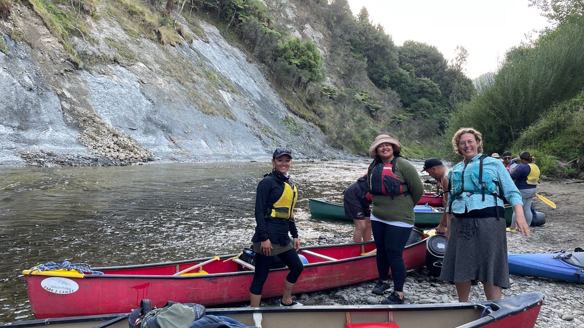Friends Getting Ready to Canoe The Whanganui River - Visit Ruapehu.jpg